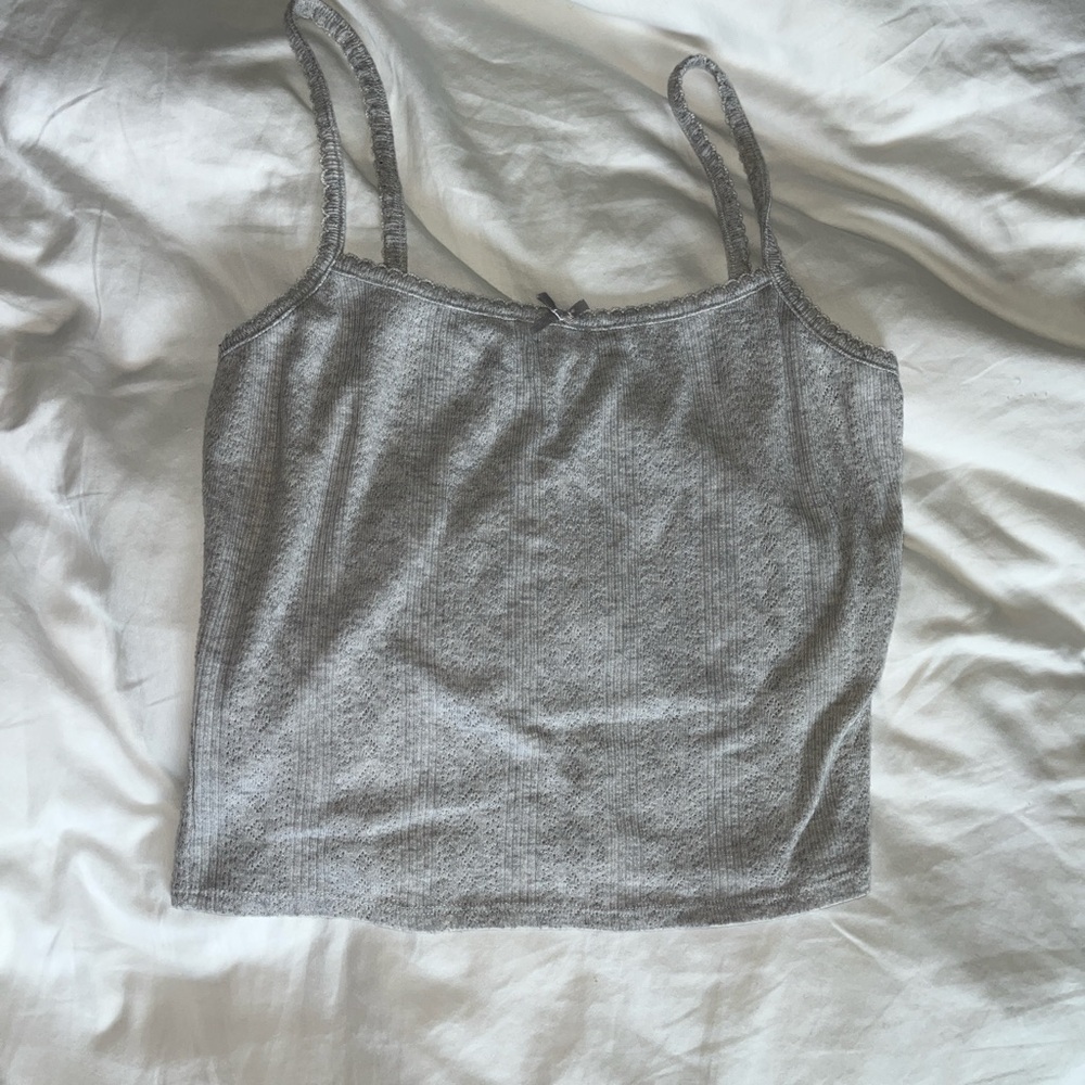 Garage Heather Gray Camisole Top